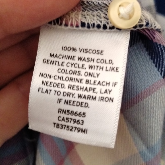 Treasure and bond kids long sleeve button down size XXS, new without tag. - Picture 5 of 6